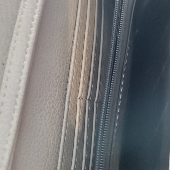 Women's Crossbody Bag, Light Taupe, RFID, Travel - Picture 10 of 10